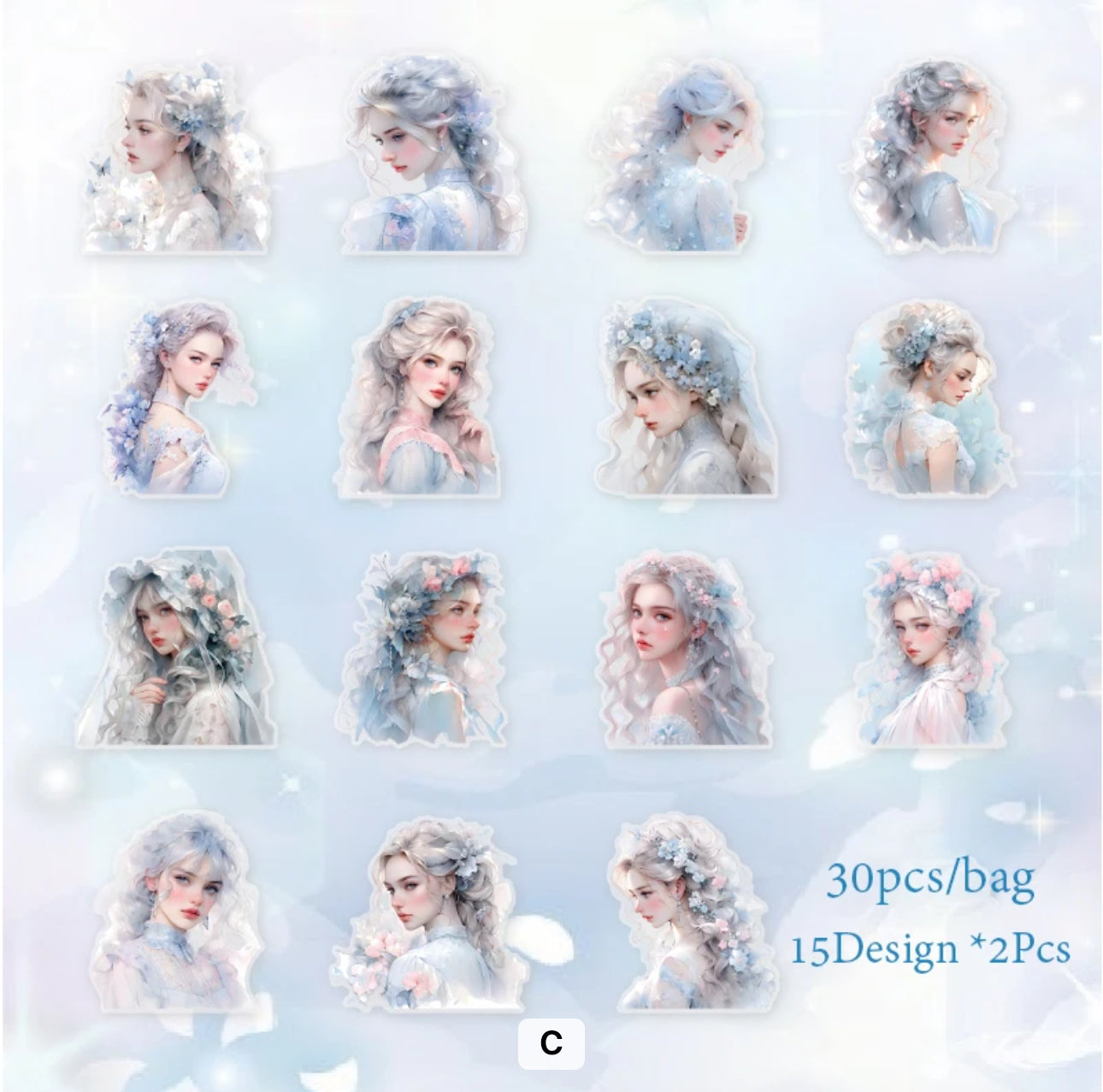 Girls Stickers Series