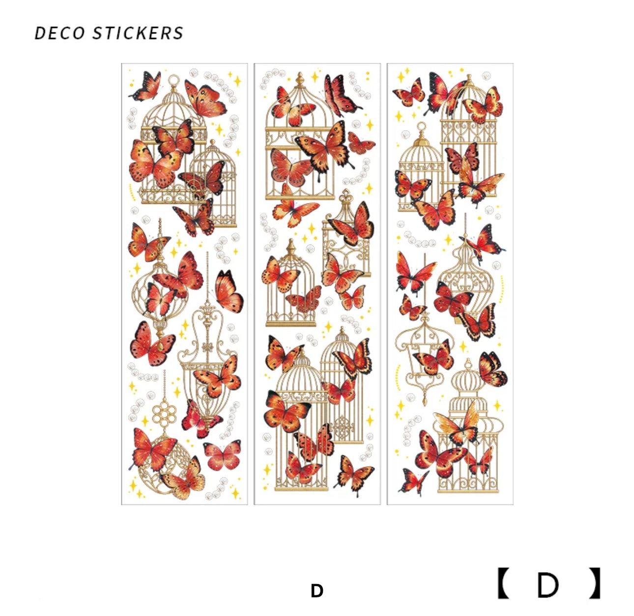 Butterfly stickers
