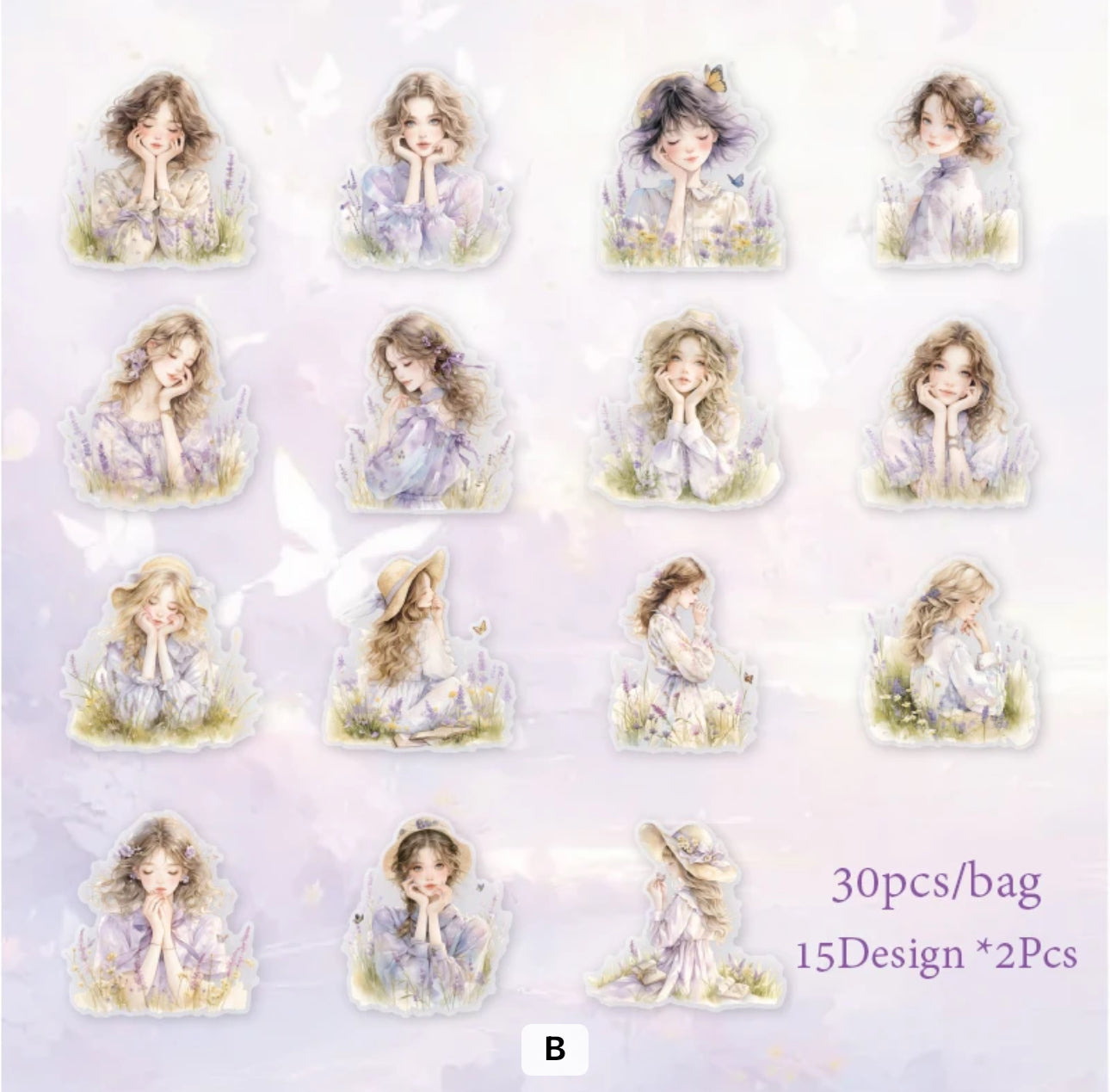 Girls Stickers Series