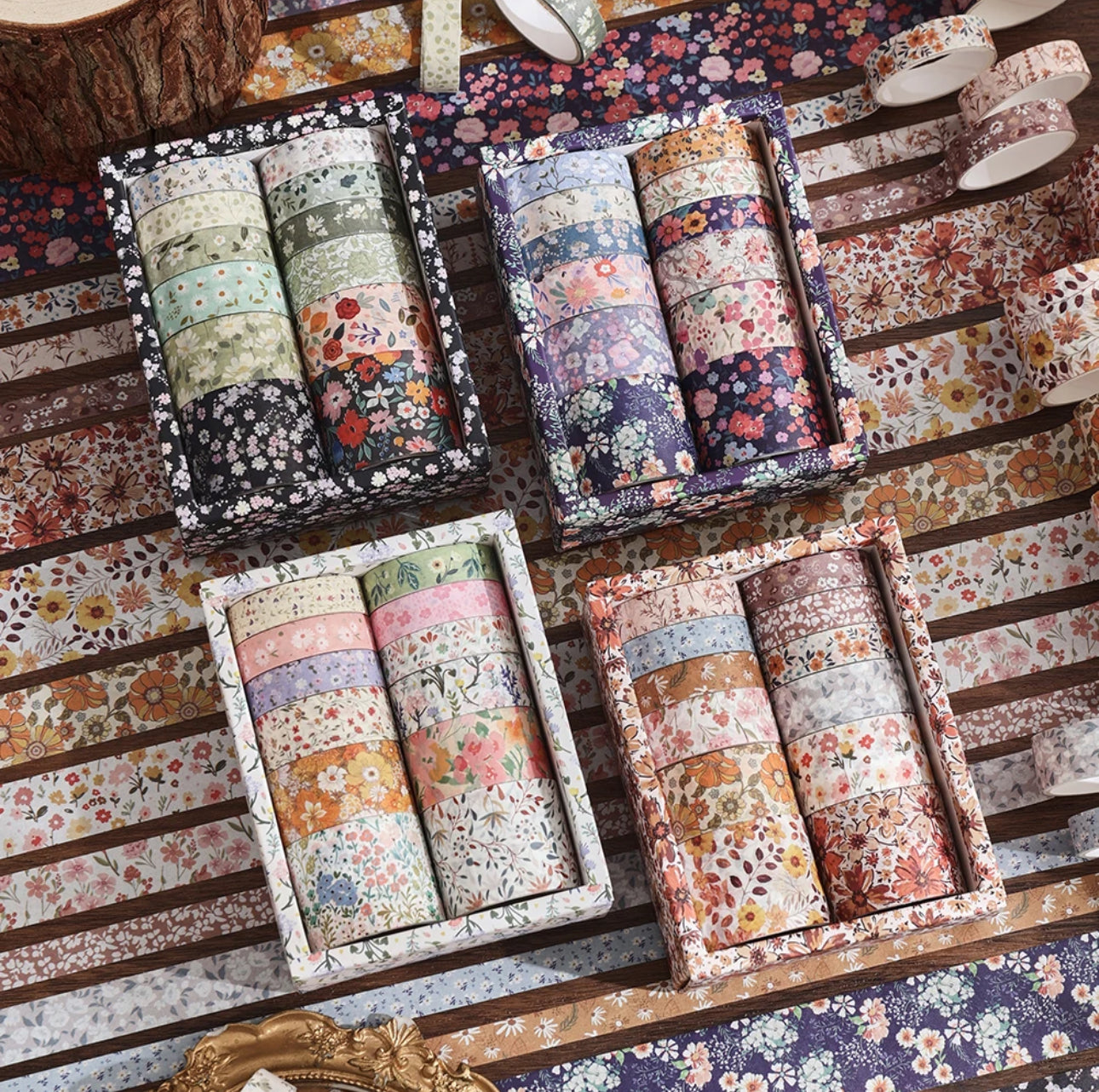 Floral Washi Tape Set