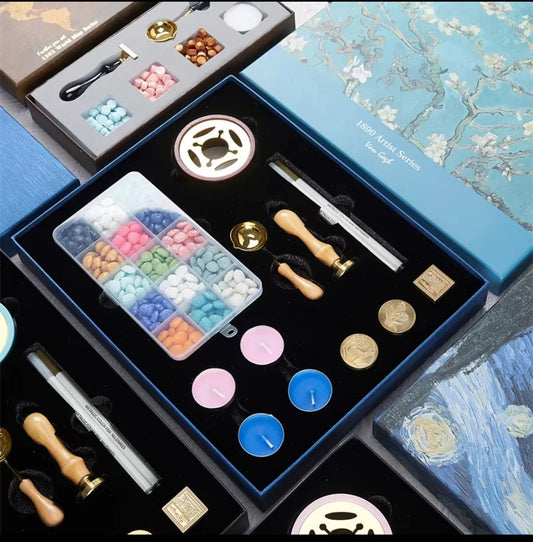 Wax Set Van Gogh Style